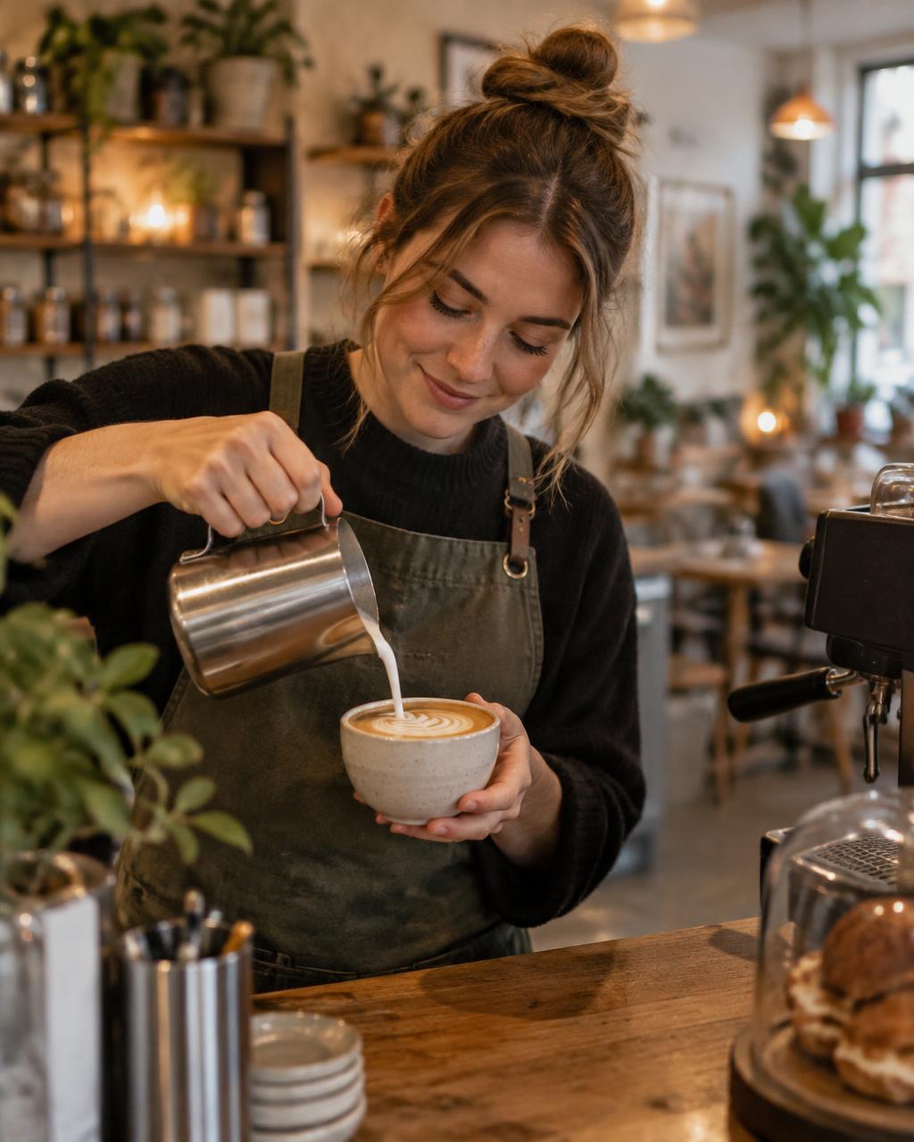 Coffee, poured with love