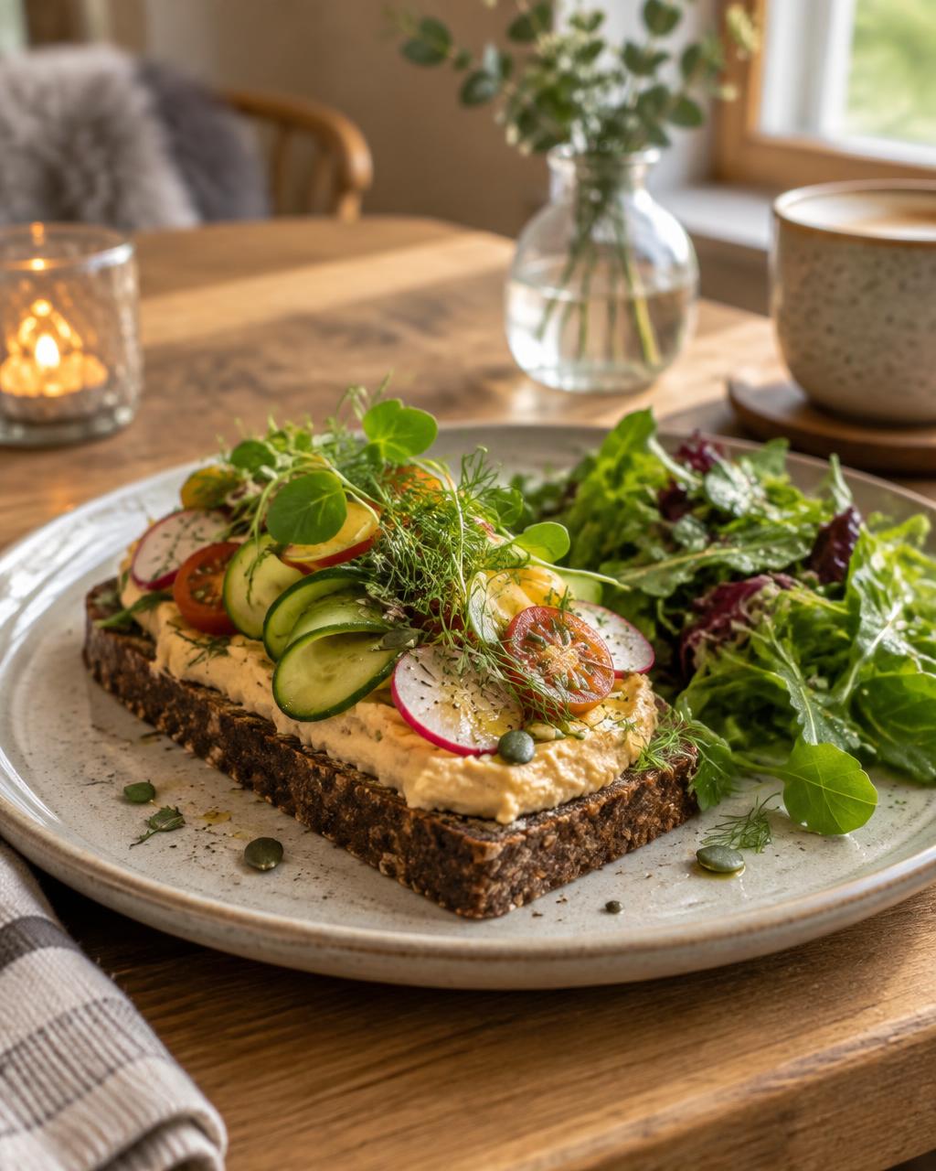 Homemade sandwiches & salads